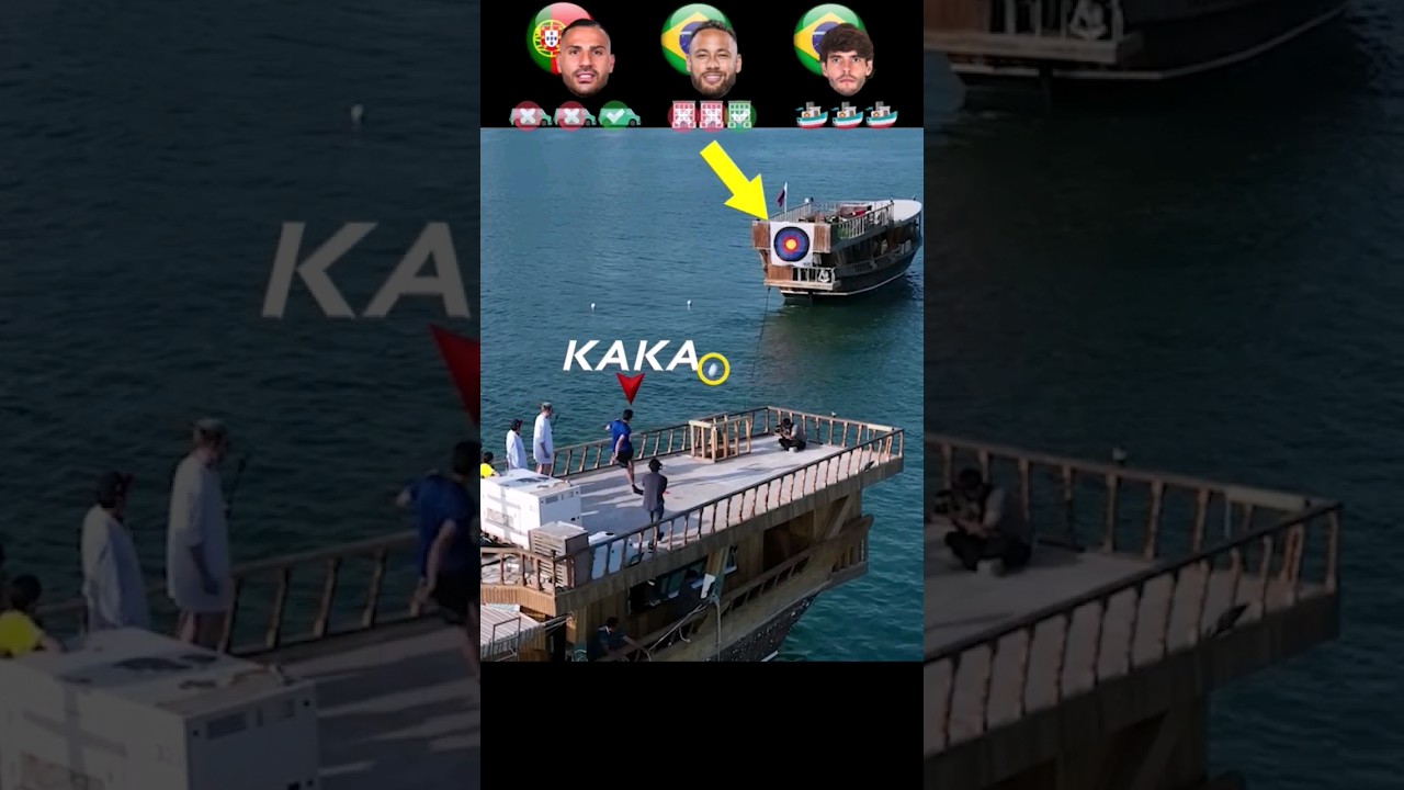 Neymar Jr VS Quaresma VS Kaka 🥶🤯 Shot Challenge
