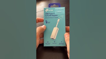 tp-link USB Type-C to RJ45 Gigabit Ethernet Network Adapter