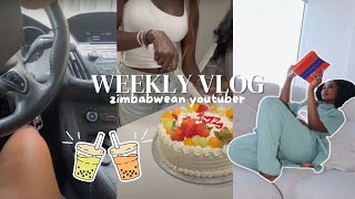 Vlog| GRWM, Grocery Haul, Content Day, Stuck in a car/ ZIMBABWEAN Youtuber