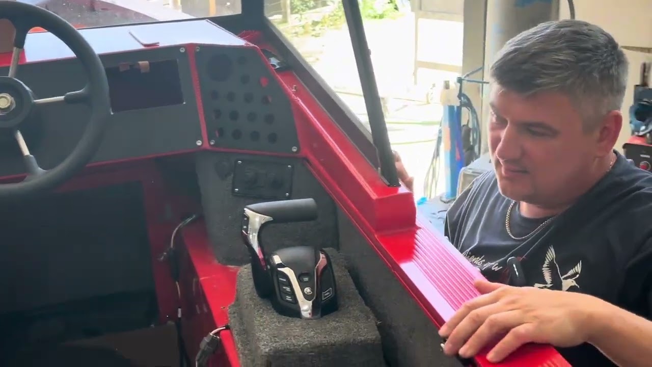 Триера 540 под 150-й Ямахой: готовим к водным испытаниям 