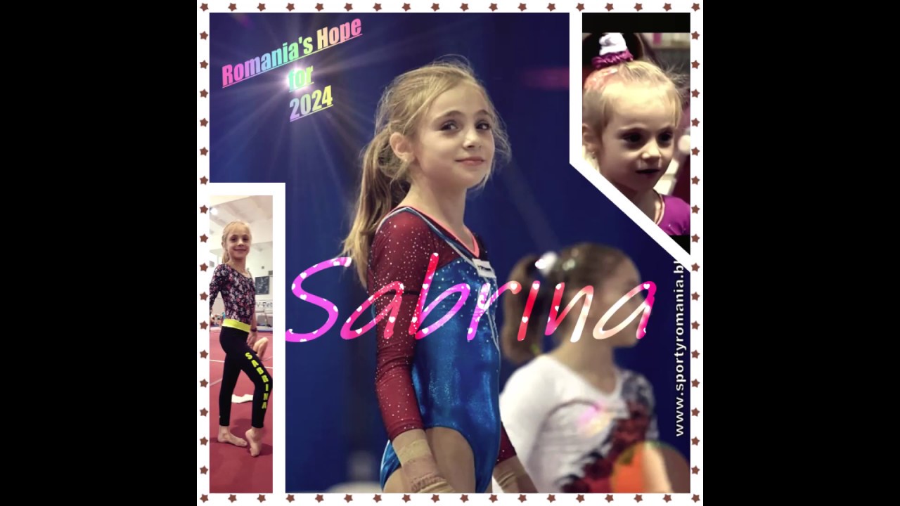 Amazing young gymnast Sabrina VOINEA - ROMANIA's HOPE for 2024 -12 YEARS OLD GYMNAST