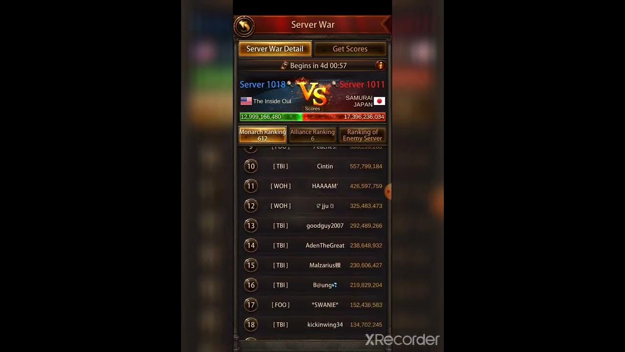 Evony how to check your negative points in SVS YouTube