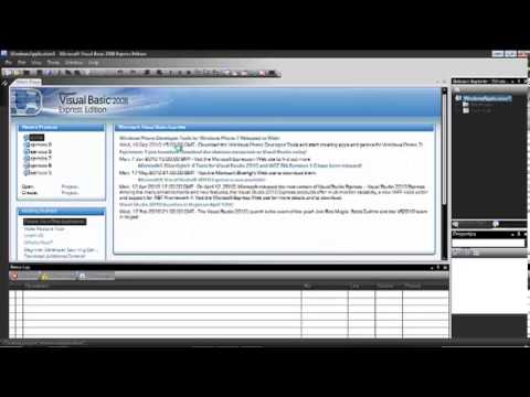 tutorial de el area de un circulo en visual basic 2008
