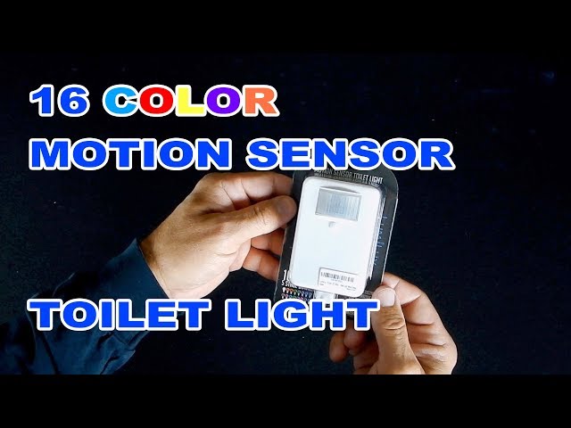 LumiLux Motion Sensor Toilet Light 