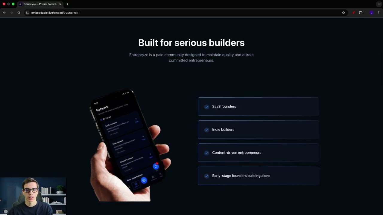 I’m Building a Paid Social Media App for Entrepreneurs (Waitlist Open)