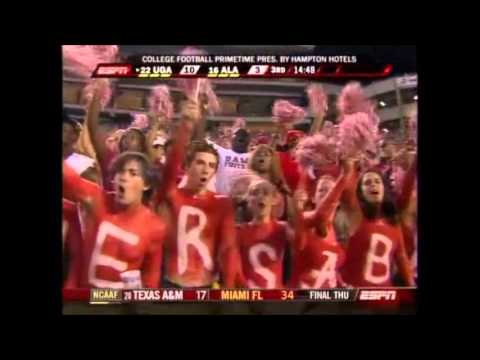 The ending of this 2007 Alabama-Georgia game was eerily similar to the ending of the National Championship game