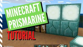 How To Get PRISMARINE SHARDS & CRYSTALS In Minecraft (And USE THEM)