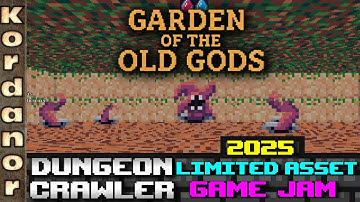 Garden of the Old Gods - Playing DungeonCrawler Limited Asset GameJam 2025 Submissions