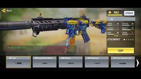 BEST M4 LOADOUT+MONTAGE-SEASON 4 | CODM| ZWAGA CODM