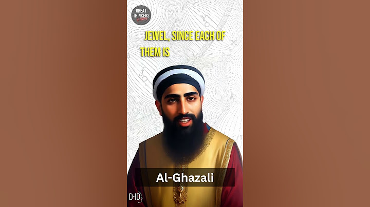 Who is Al-Ghazali | Al-Ghazali Quotes | #shorts