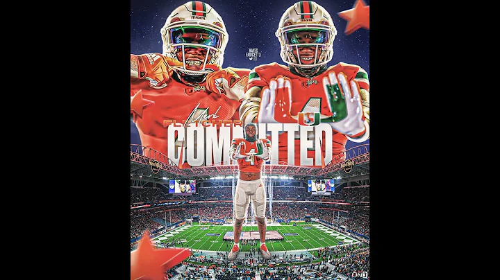 Mark Fletcher 4 Star RB Commits To Miami | Career ...