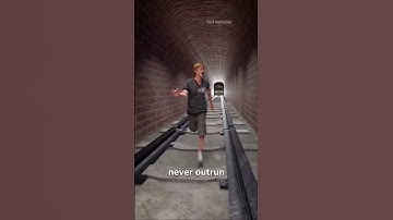 How to survive in a subway tunnel? #shortvideo