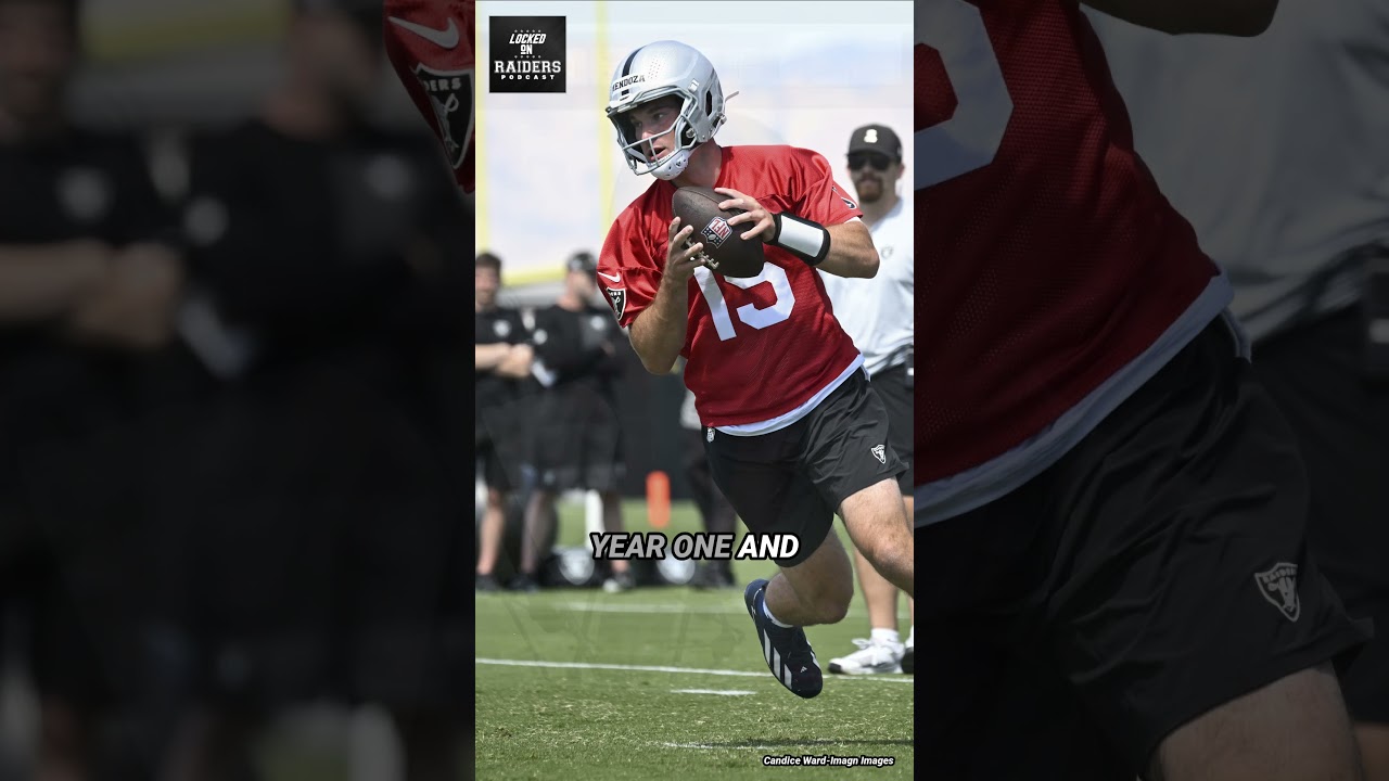 The Raiders Face a TOUGH Decision on Mendoza’s Playing Time 👇 #raiders #fernandomendoza #nfl