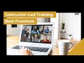 Virtual Instructor-Led Training Tips: Keep It Short ๐