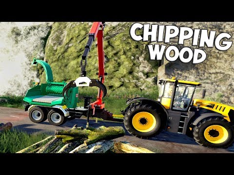 Farming Simulator 19 | WOOD CHIPPING - JENZ HEM 583 - YouTube