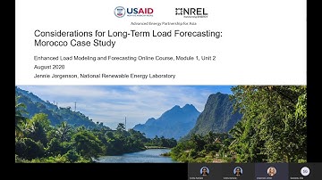 Unit 2, Segment 2: Considerations for Long-Term Forecasting: Morocco Case Study