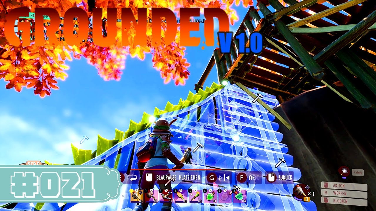 GROUNDED S3 V1.0 💥 021 Basis reparieren und den Weg übers Holz