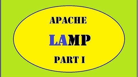 LAMP - how to install on CentOS ? Part I [APACHE] - [updated]