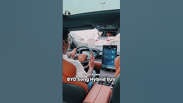 BYD Song Plus Hybrid SUV Screen Rotation #byd #bydsongplus #hybridsuv #shots #shorts #shortvideo
