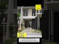 Rumah North West Lake Citraland Surabaya SPESIAL 2 K.Tidur , 2 Lantai Best View Taman Asri Siap Huni