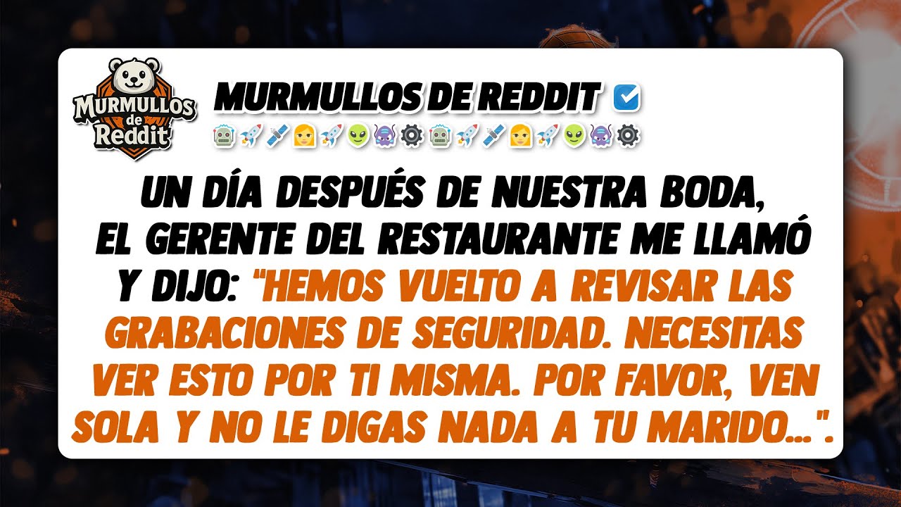 El restaurante llamó: “Necesitas ver la grabación. ¡Ven sola, no le digas a tu marido!”...