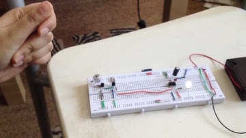 Easy steps for making a clap switch- combine two different dark sensors.