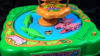 電動トイ】ヨネザワ ワニッコパックン ワニつり パーティーゲーム わに