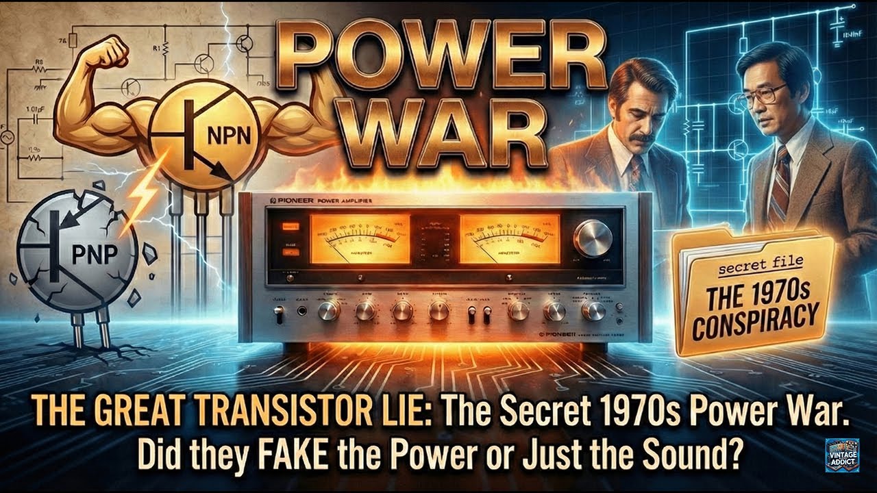 The 1970s Receiver Wars: A Battle for Power, Not Sound. Vintage HiFi Stereo