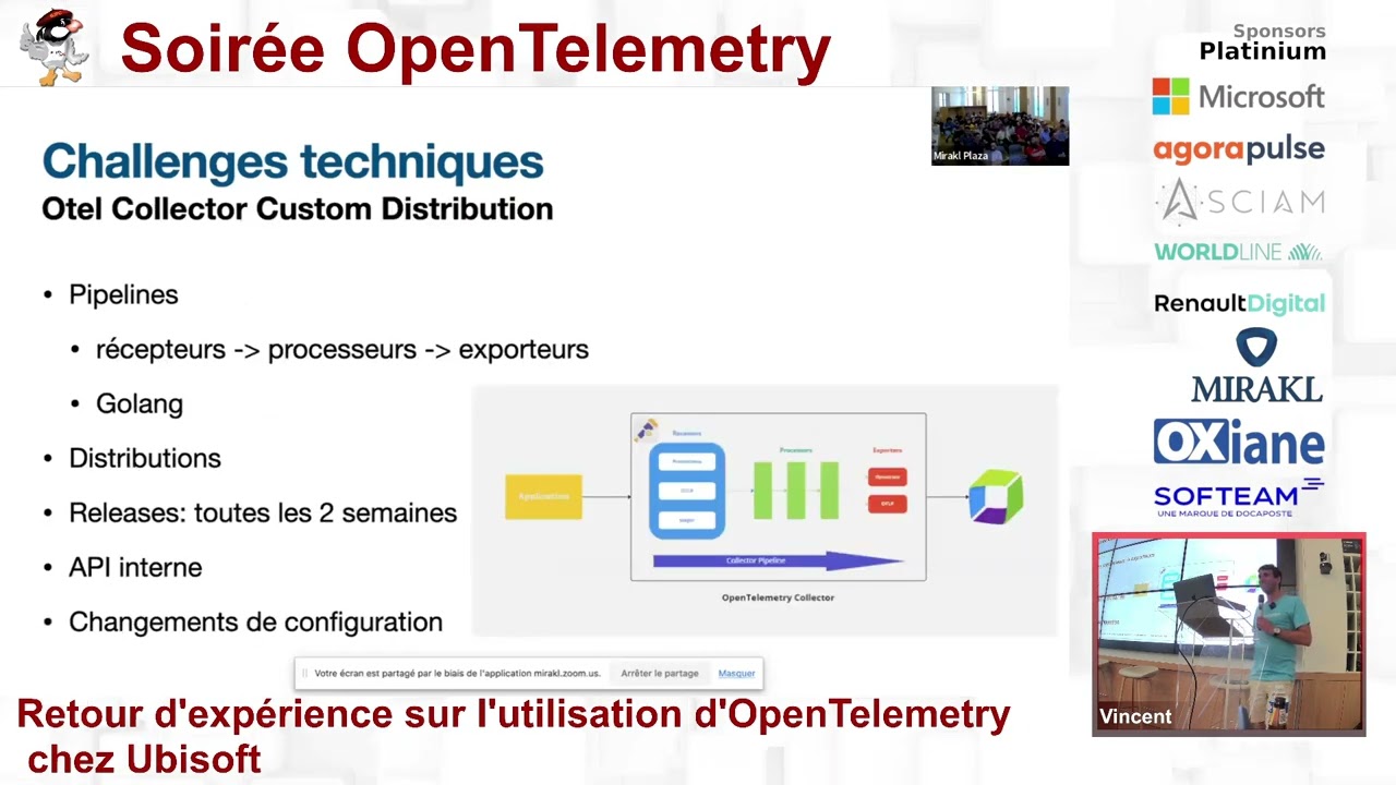 2023/06/13 - Retour d'expérience sur l'utilisation d'OpenTelemetry chez Ubisoft