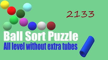Ball Sort Puzzle Level 2133 🎯 All level without extra tube 😂 Game Walkthrough 😘