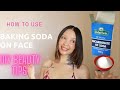 How to use baking soda for face and skin  diy beauty tips 