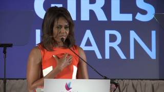 First Lady Michelle Obama on the importance of girls’ education