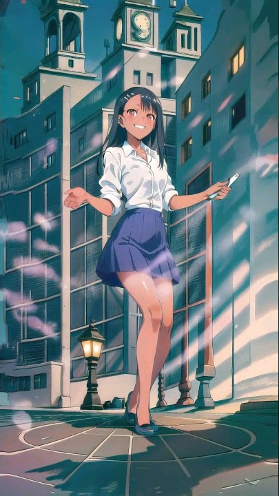 Nagatoro 長瀞 - Don't Toy with Me, Miss Nagatoro - Gambare Gambare Senpai AI dance cover