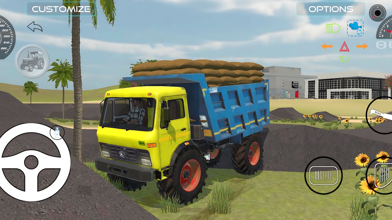 🚛 Timepass Truck Game Gameplay | Relaxing Long Drive 🔥 indian vehicle Simulator 3d 