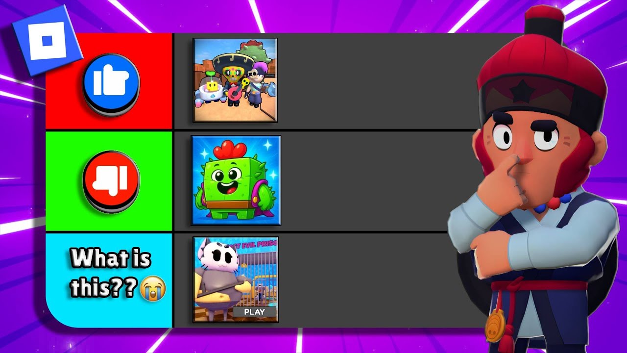 I ranked the WORST Brawl Stars Rip-offs on ROBLOX...