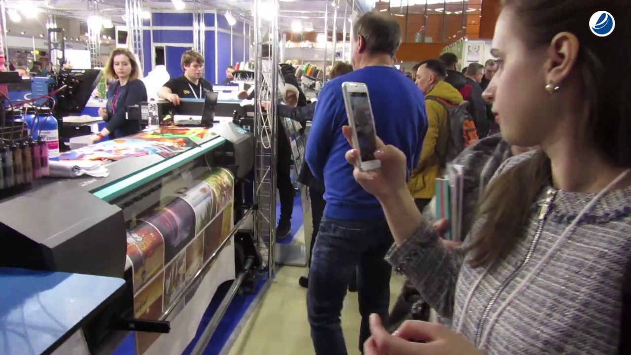 Оборудование "ЭЗАПРИНТА" на выставке Текстильлегпром 2018