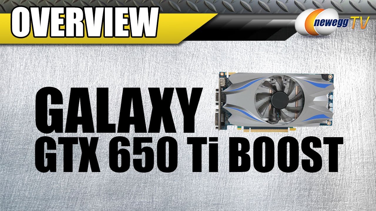 Galaxy Geforce Gtx 650 Ti Boost Directx 11 65nph7dn7wgu Video Card Newegg Com