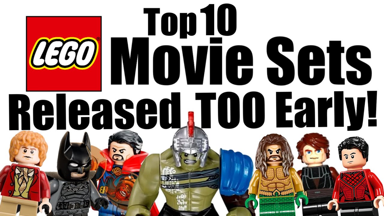 Top 10 LEGO Movie Sets Released TOO EARLY! 