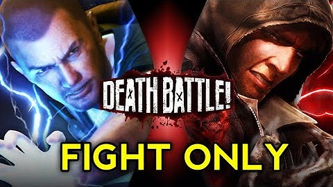 Cole MacGrath VS Alex Mercer FIGHT ONLY (Infamous VS Prototype)