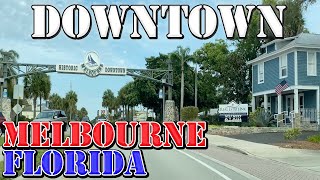 Melbourne - Florida - 4K Downtown Drive