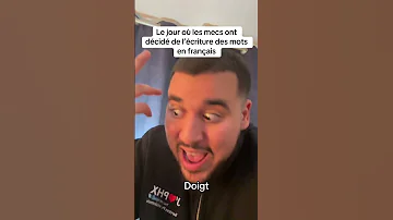 The Day The Guys Decided To Write Words In French 