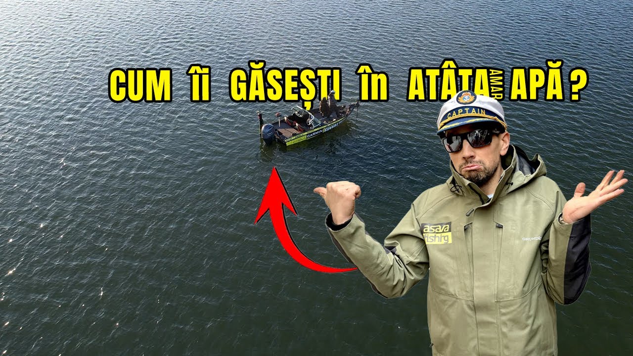 CE este CEL mai IMPORTANT, atunci cand CAUTI pestii pe UN BARAJ ENORM?