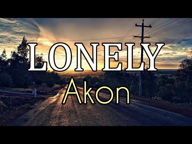 Lonely by Akon [Karaoke] class=