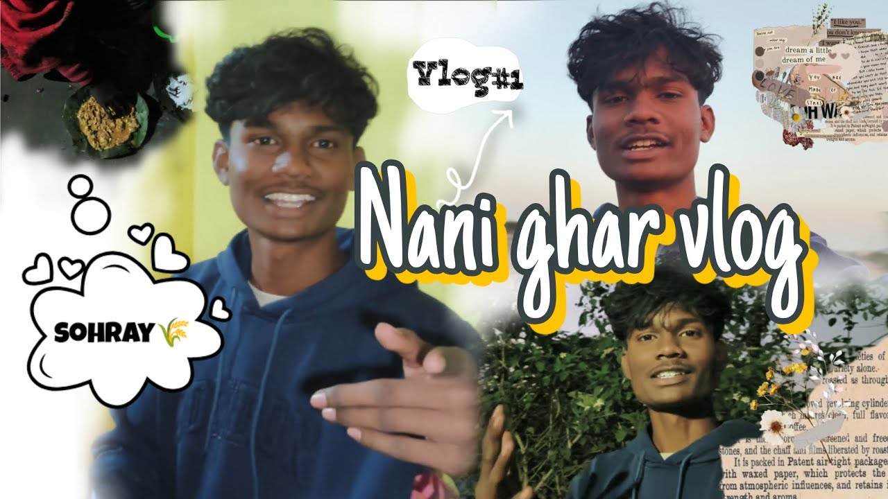 Bahut din baad nani ghar gaye🏡