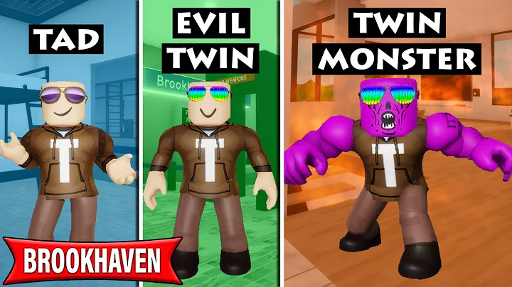 I got blamed for my evil twin's crimes! | Roblox B...