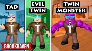 I got blamed for my evil twin's crimes! | Roblox Brookhaven Roleplay with Janet and Kate