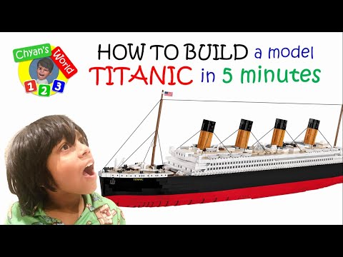 How to Build a Model Titanic in 5 Minutes | Chyan&rsquo;s World 1-2-3