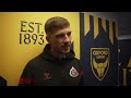 "We’ve got some massive games ahead" | Mepham On Oxford Defeat | Post Match Reaction