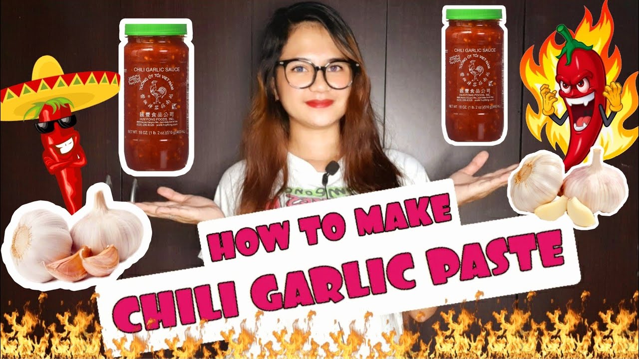 HOW TO MAKE CHILI GARLIC PASTE (PINOY STYLE) I JEN UGAY YouTube