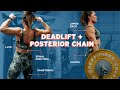 Deadlifts + Posterior Chain Workout | My Full Deadlift Lifting Routine